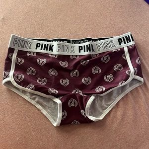 I am selling this Underwear from PINK. Size Large color white and purple